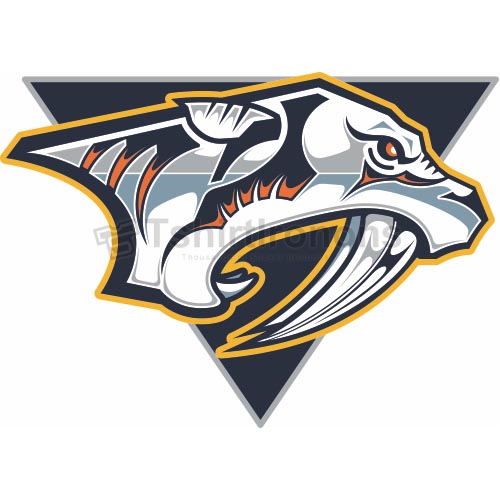 Nashville Predators T-shirts Iron On Transfers N215 - Click Image to Close